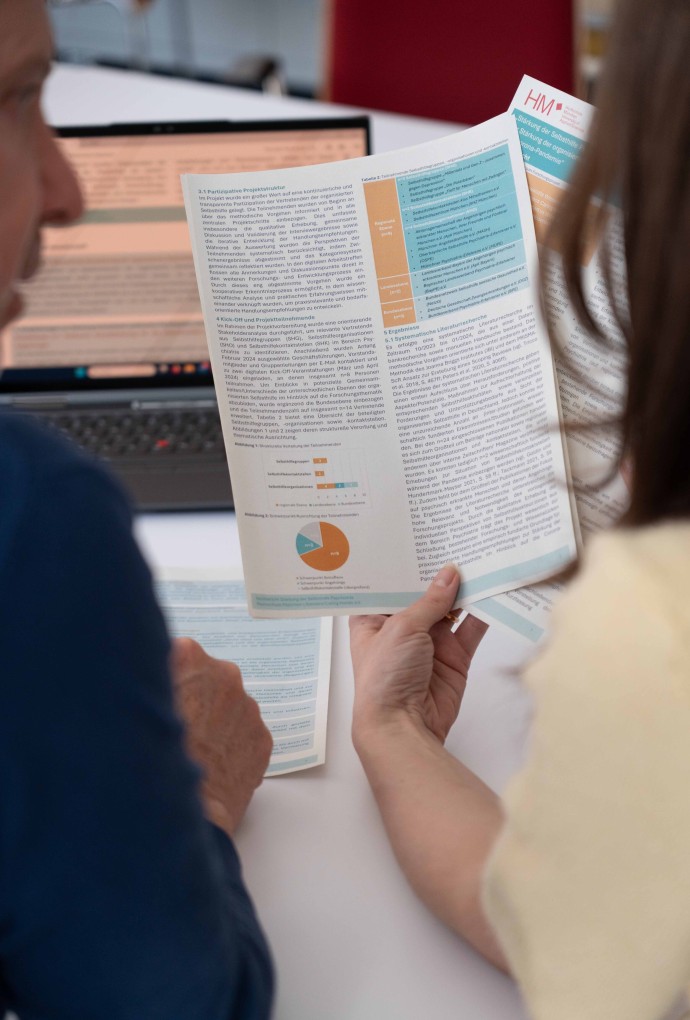 Handlungsempfehlungen Selbsthilfe