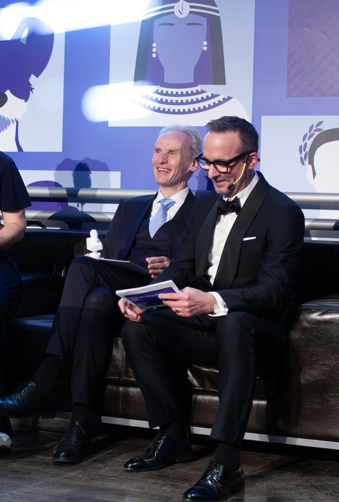 Außerdem erhielt Prof. Dr. Martin Leitner einen Ehrenoskar für die Präsidentschaft der HM von 2016 bis 2026