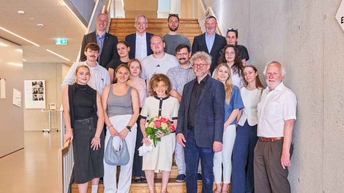 Gruppenfoto mit Charlotte Knobloch