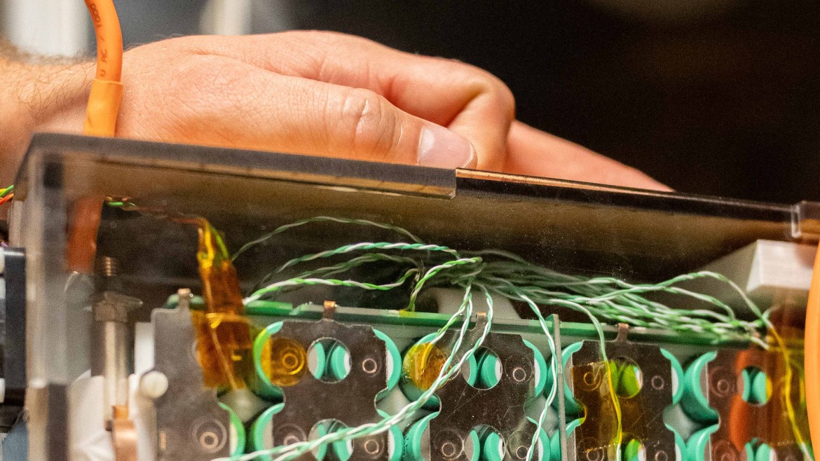 Prototyp eines Energiespeichers