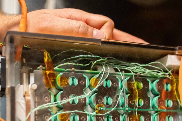 Prototyp eines Energiespeichers