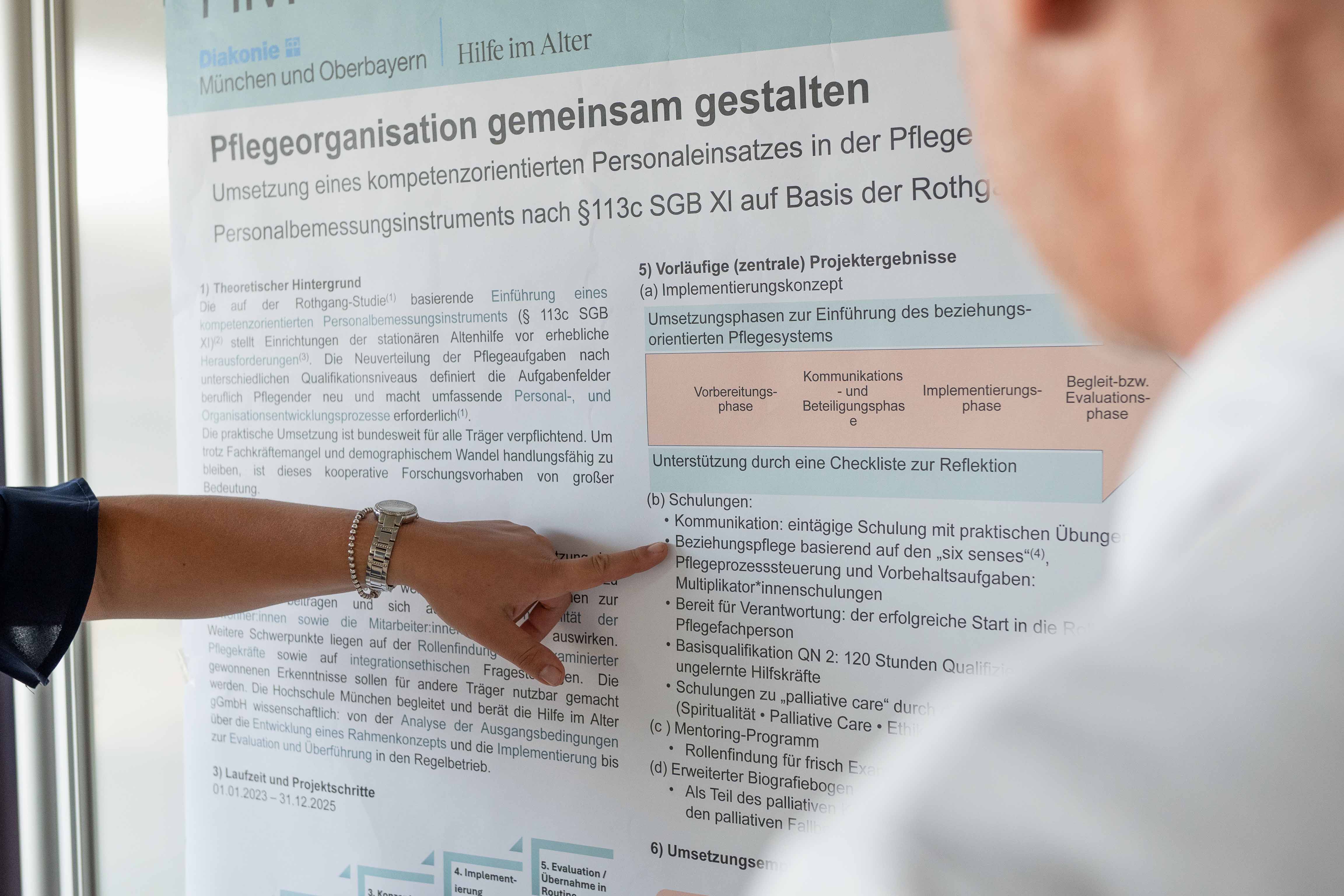 Schaubild Pflegeorganisation