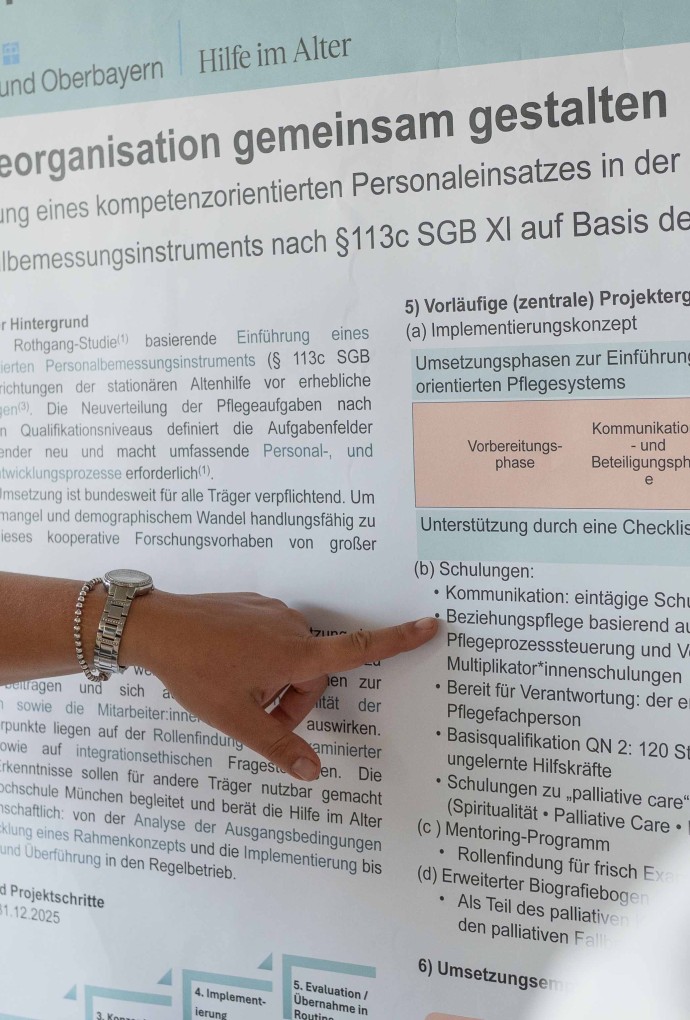 Schaubild Pflegeorganisation