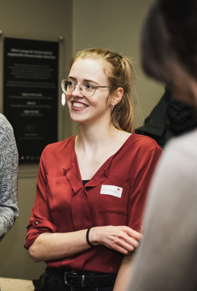 Promovierende beim Networking-Event im Rahmen das Alumni-Promovierenden Netzwerks