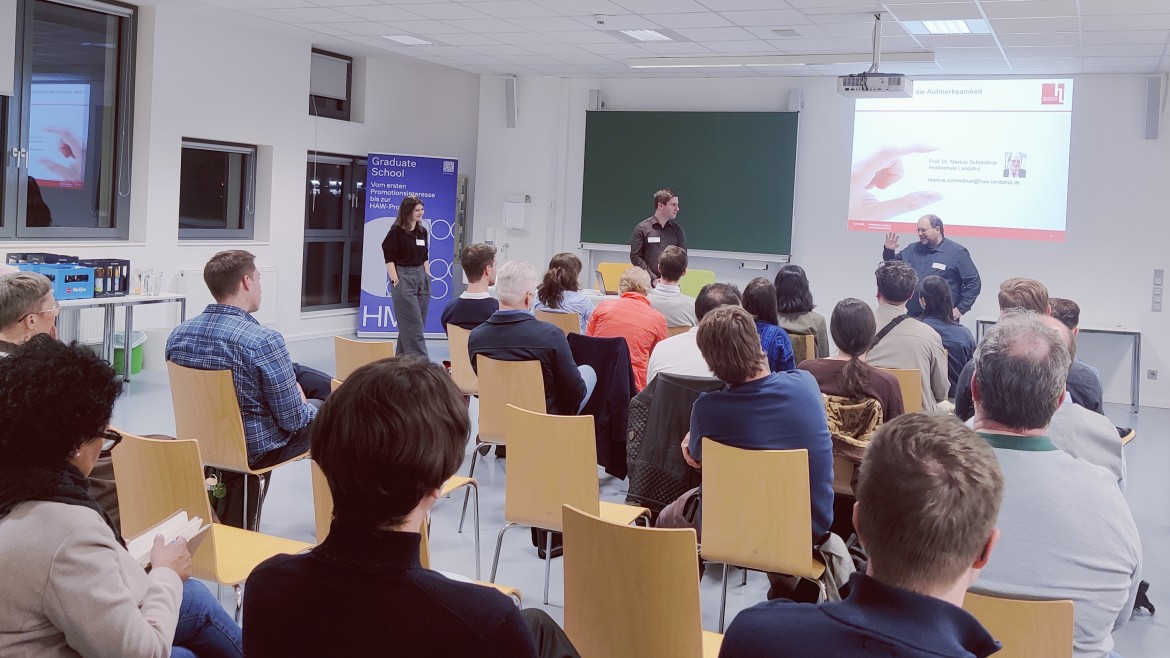 Fragerunde beim Alumni-Promovierenden-Event im März 2026