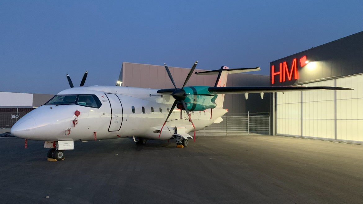 Propellerflugzeug