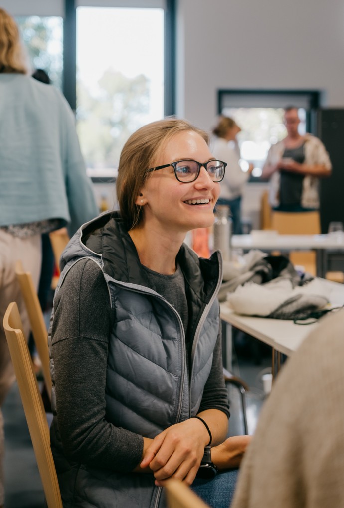 Gespräche zwischen Studierenden des Master Mental Health