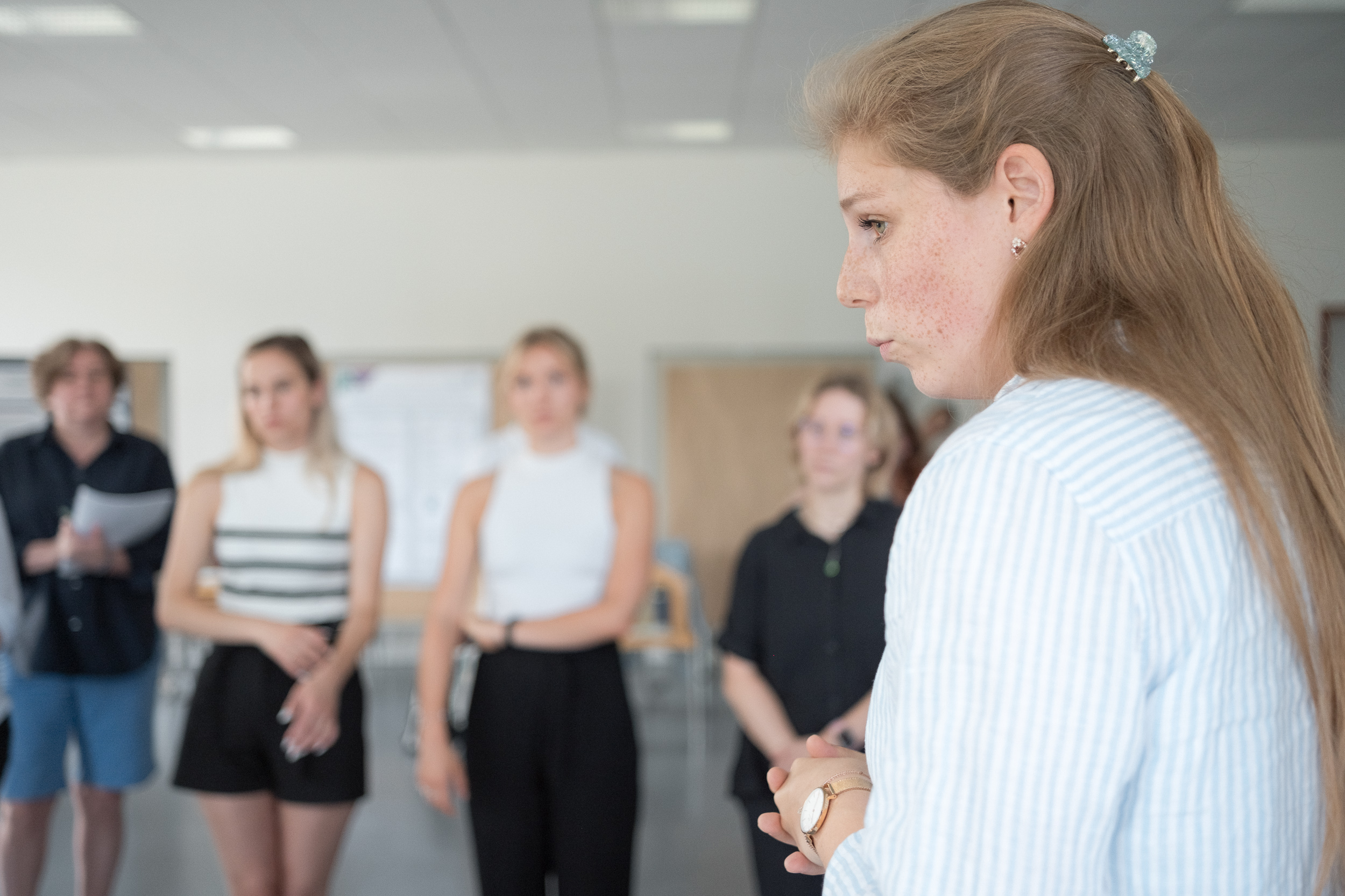 ANP-Studierende präsentiert ihr Praxisprojekt aus ihrem Arbeitsfeld