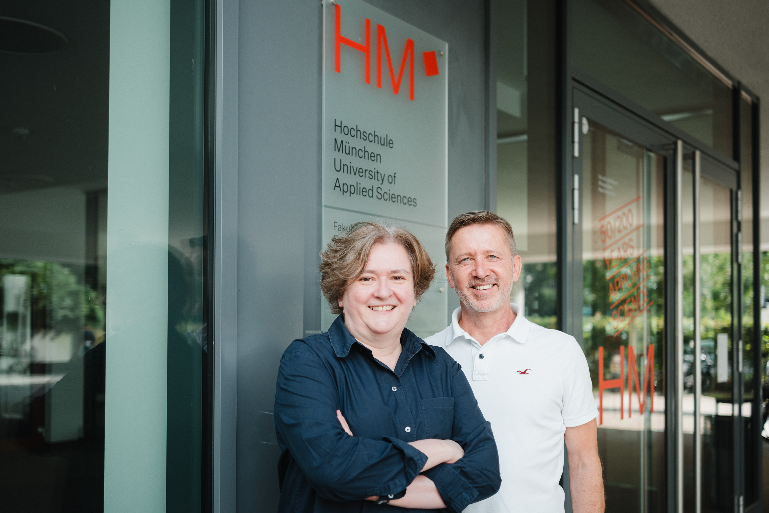 Studiengangsleitung Prof. Dr. Christine Boldt und stellvertretende Studiengangsleitung Prof. Dr. Markus Witzmann des Masterstudiengangs Advanced Nursing Practice