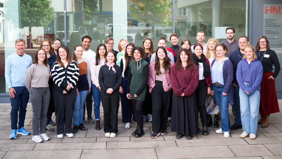 Der 10. Studiendurchgang des Master Mental Health (Hochschule München / Sam Lawson) Der 10. Studiendurchgang des Master Mental Health