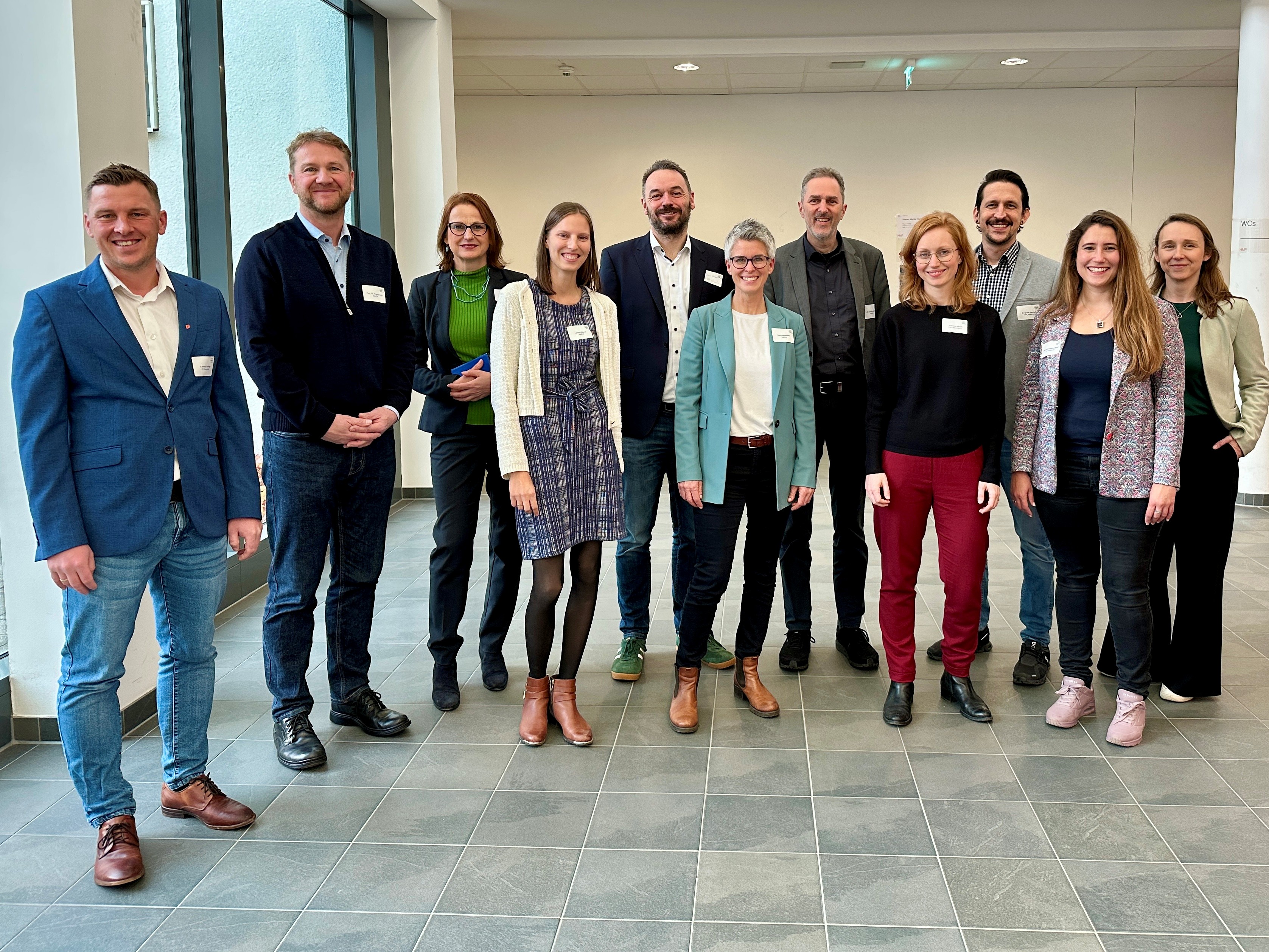 Andreas Sollinger, Prof. Dr. Thomas Geiß, Daniela Schuff, Janika Zelmer, Björn Hubert, Tina Voggenreiter, Prof. Dr. Marco Winzker, Susanne Sebald, Benjamin Reichart, Bettina Schnabel-Strehl, Johanna Bronek