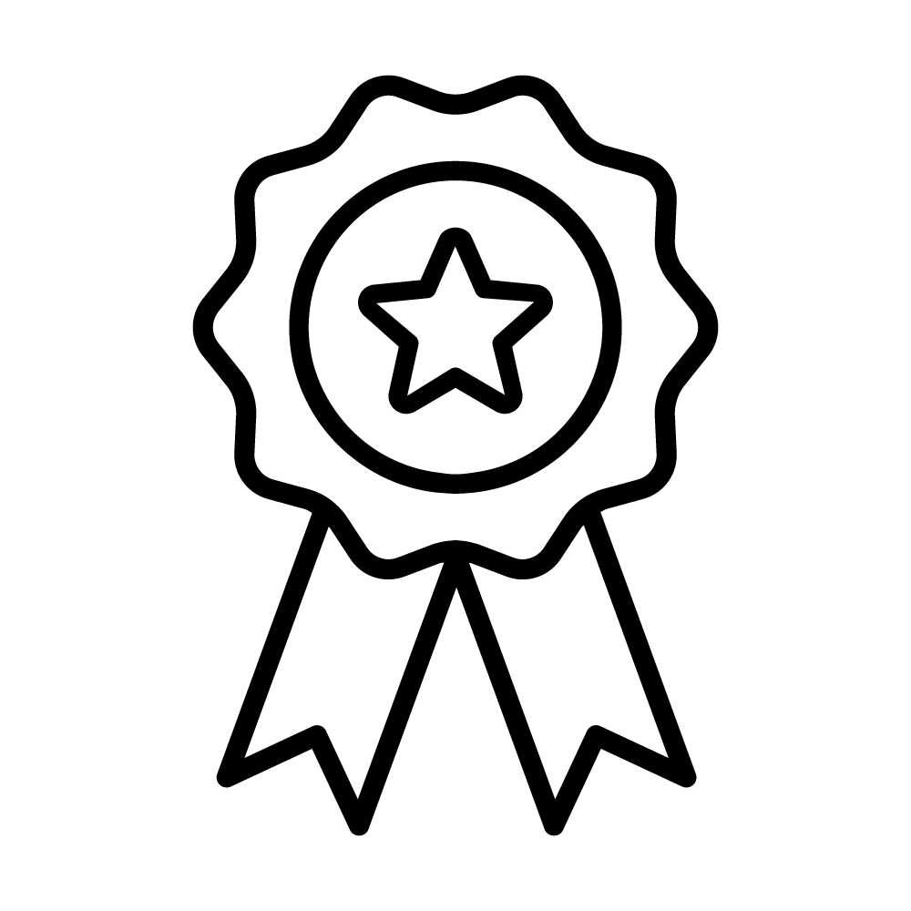 Piktogram Auszeichnung Stern