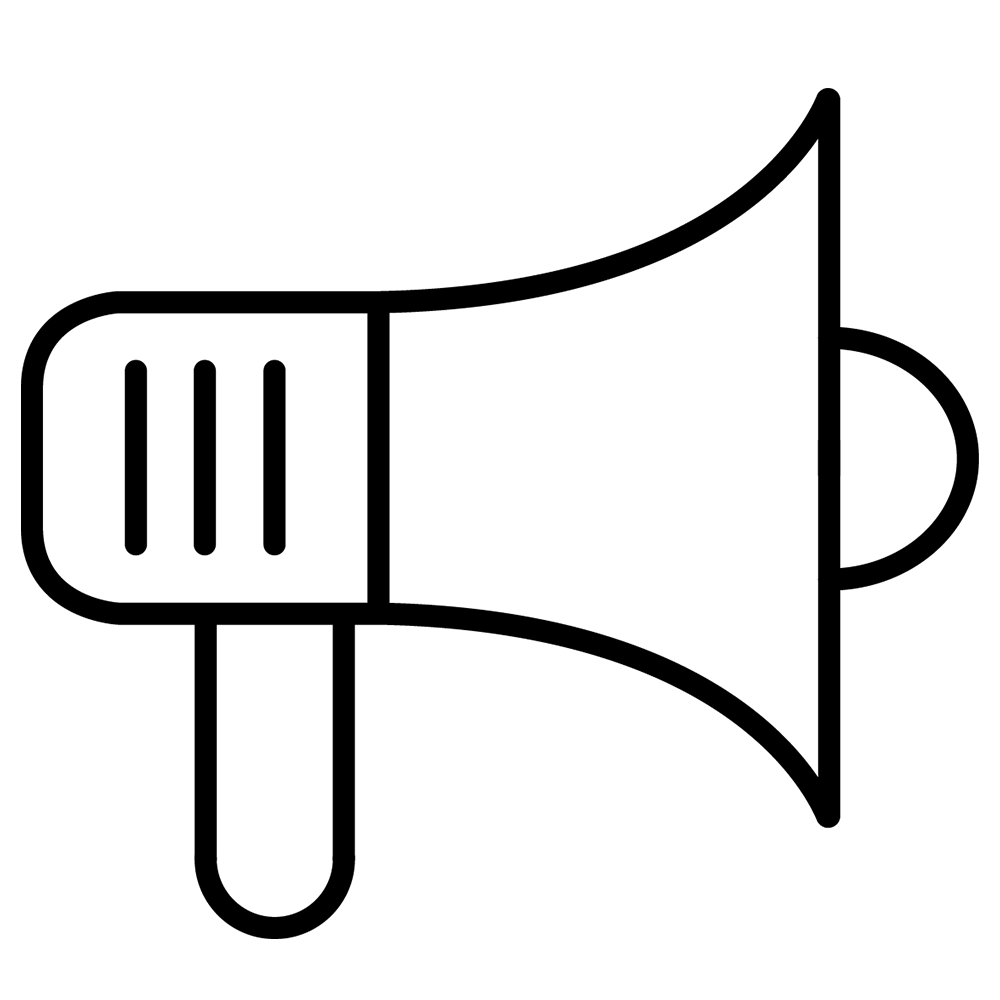Piktogramm Megaphon