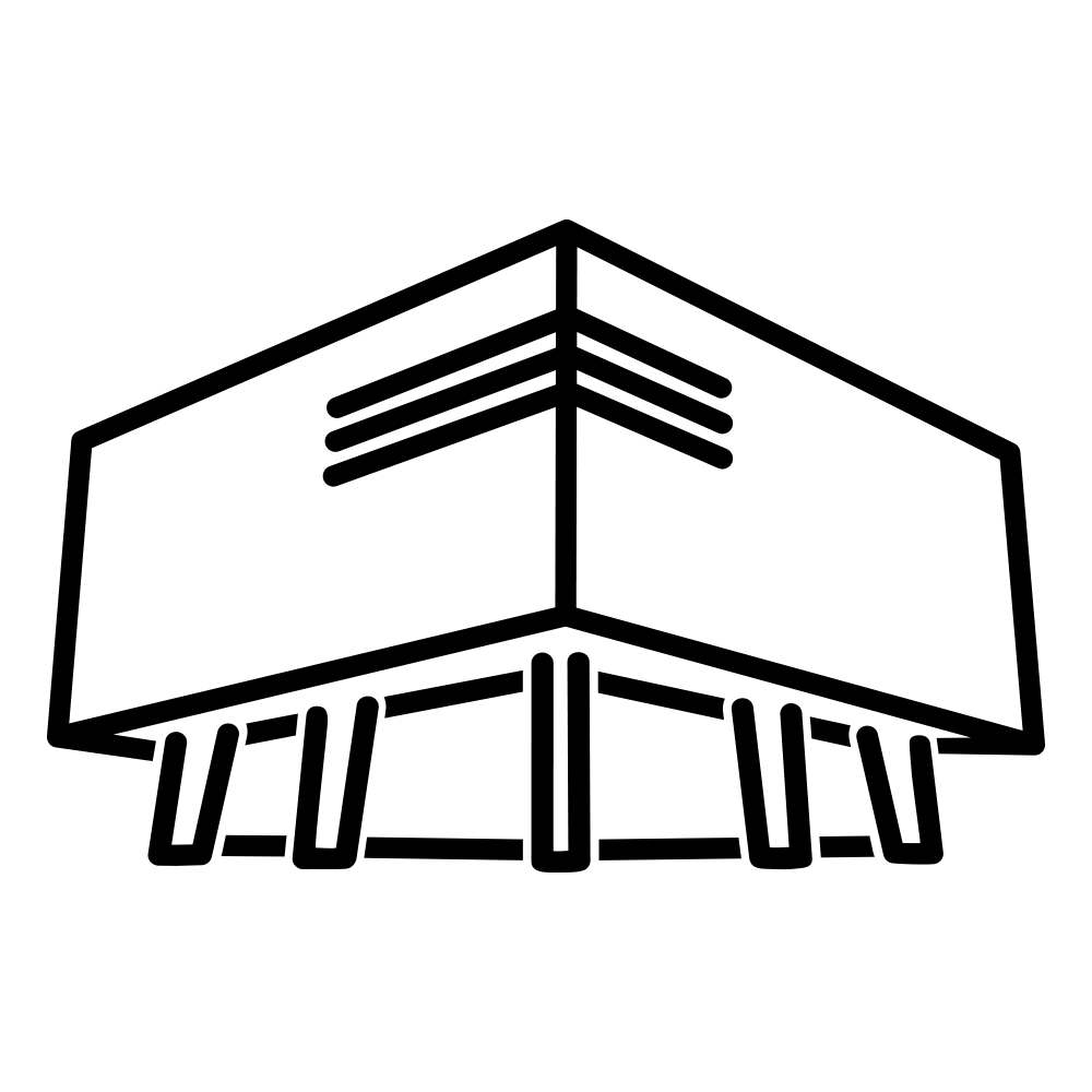 Piktogramm Roter Würfel