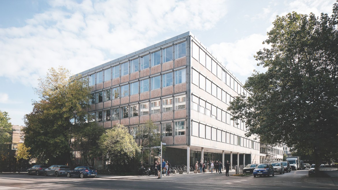 Gebäude der Fakultät für Architektur, Campus Karlstraße, Hochschule München