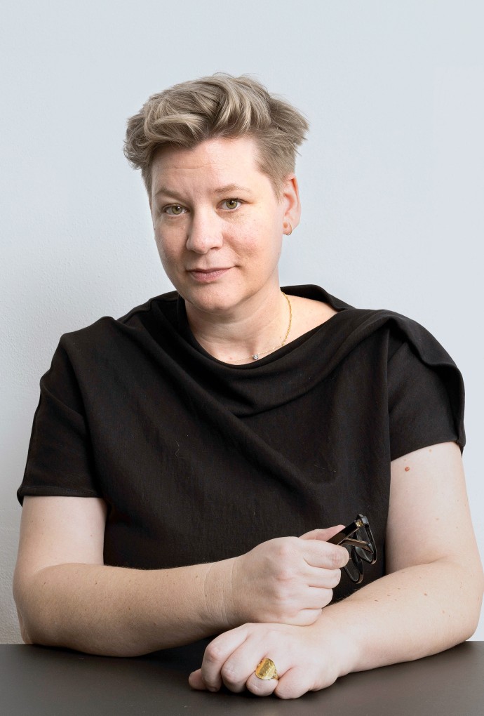 Portrait von Kristiane Floros (Copyright: Johannes Seyerlein) Portrait von Kristiane Floros