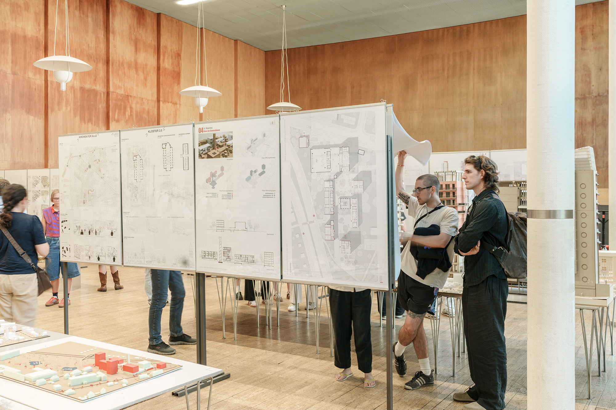 Werkschau der Fakultät für Architektur, Studierende zeigen Projekte aus den Semestern 2025/26, Hochschule München