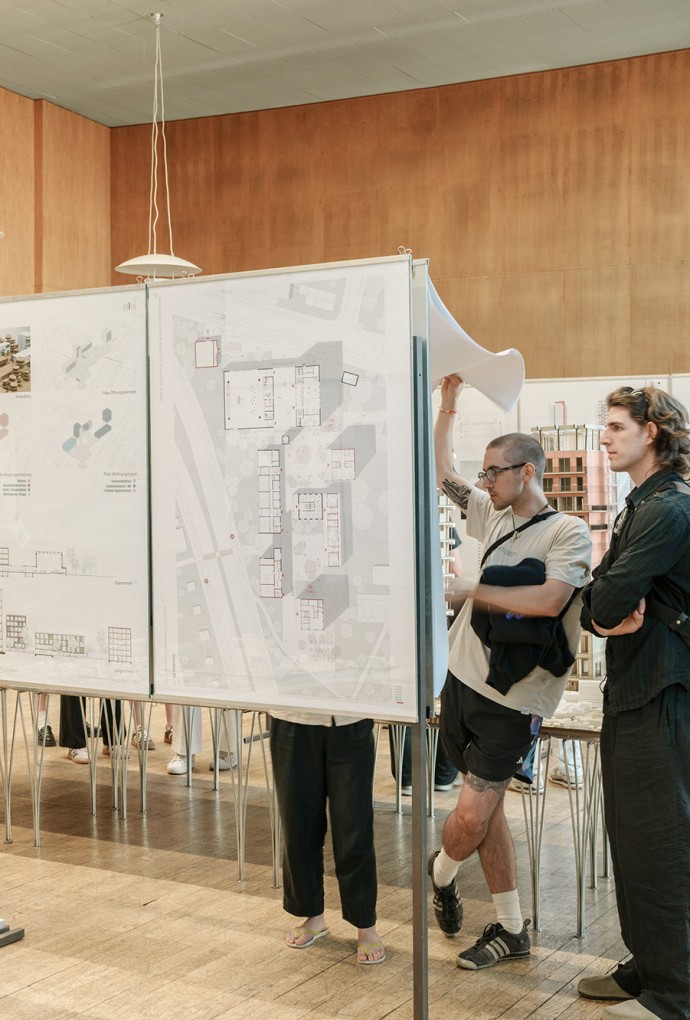 Werkschau der Fakultät für Architektur, Studierende zeigen Projekte aus den Semestern 2025/26, Hochschule München