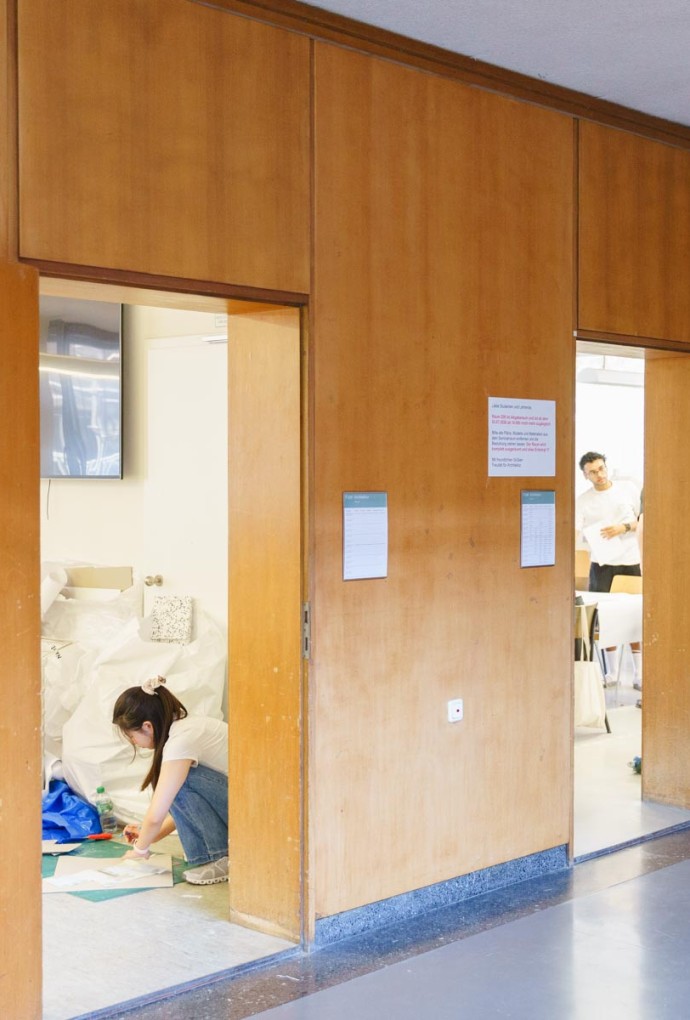 Eindrücke aus dem Studienalltag Bachelor Architektur – Studierende arbeiten am Entwurfsprojekt