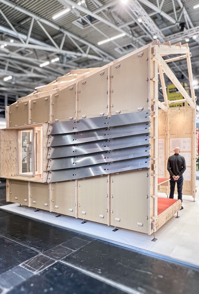 Digital Craft - Demonstrator auf der BAU 2025, München