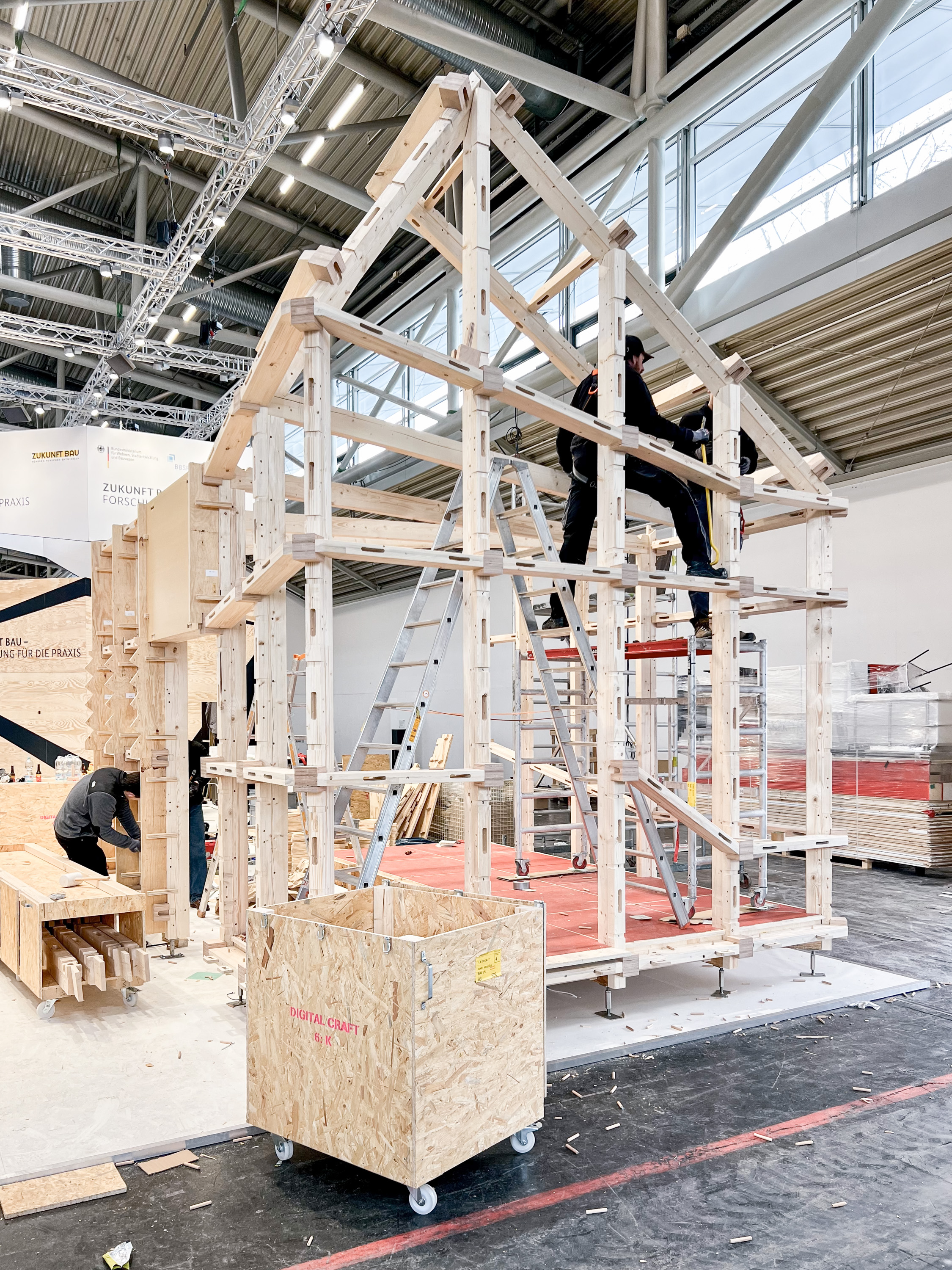 Digital Craft - Demonstrator auf der BAU 2025, München