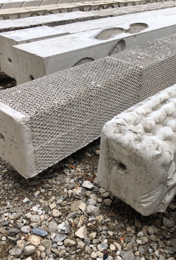 Betonprojekt in der Bayernkaserne - Hochschule München
