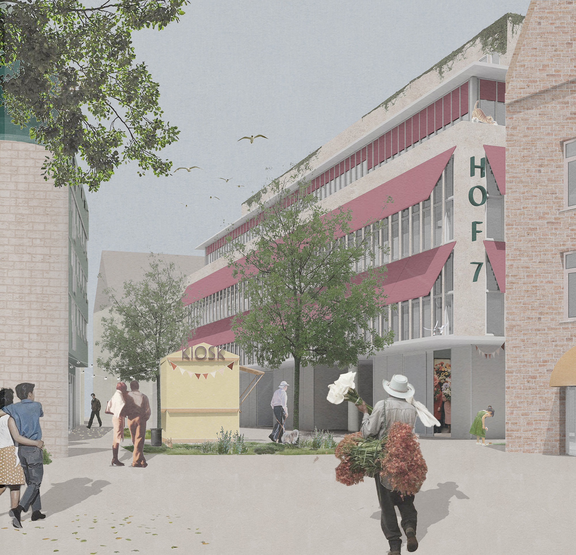 City Point Nürnberg – Städtebau im Nutzungswandel | BA 4.1 Entwurf 4