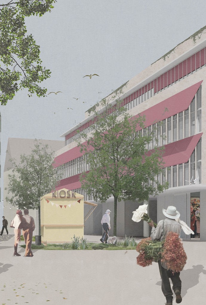 City Point Nürnberg – Städtebau im Nutzungswandel | BA 4.1 Entwurf 4