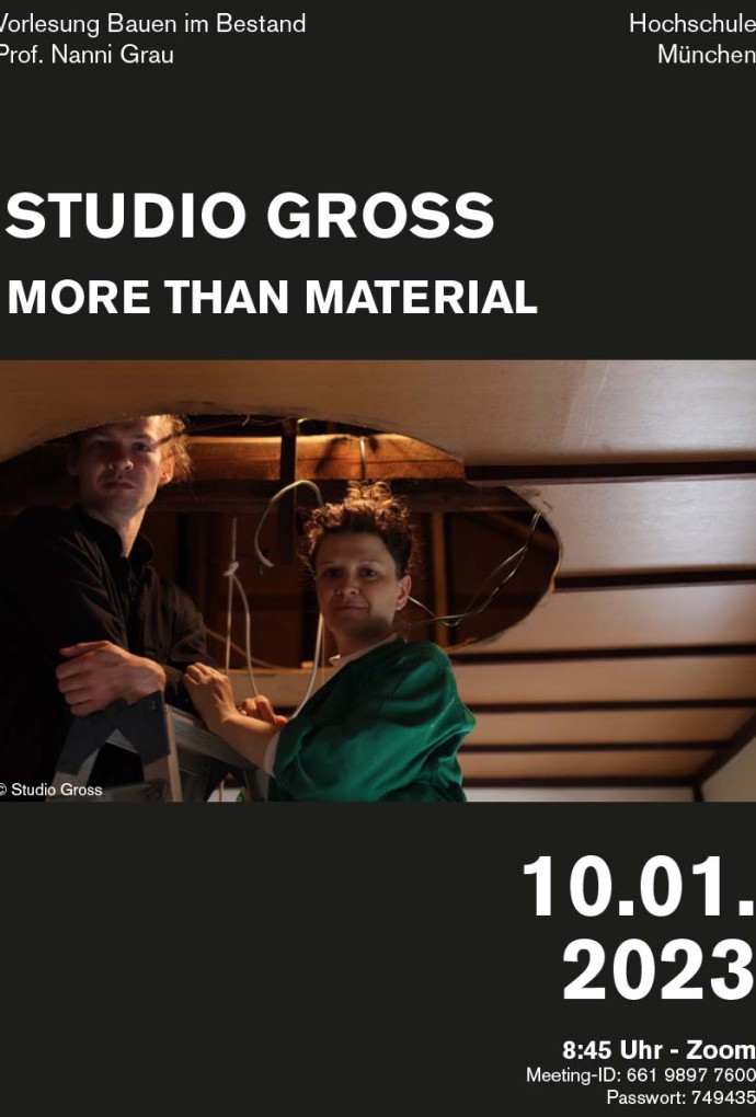 Studio Gross - More Than Material
