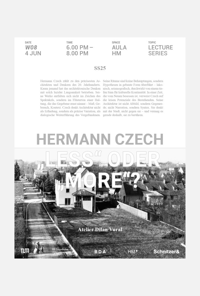 Gastvortrag von Hermann Czech