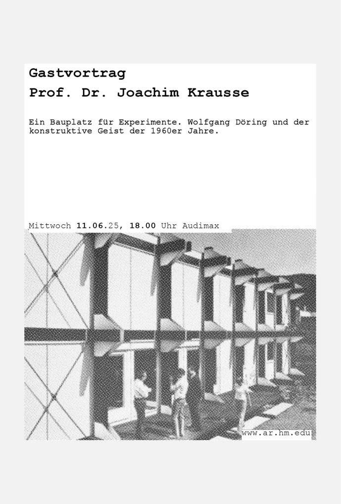 Gastvortrag von Joachim Krausse