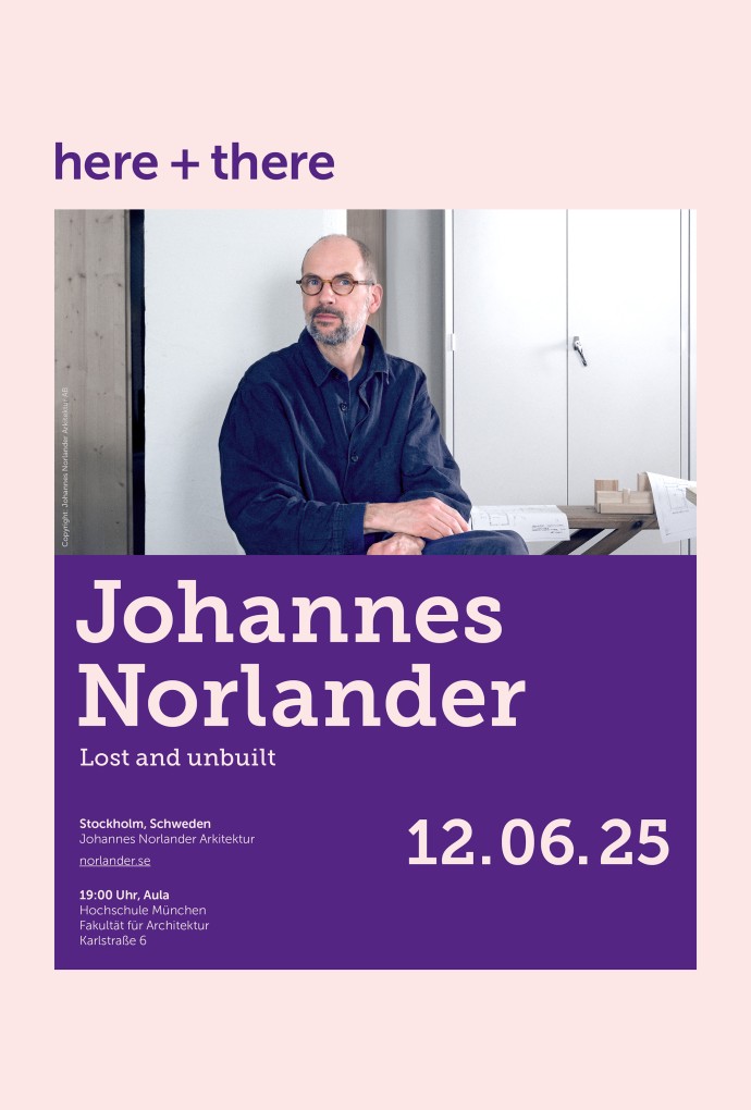 here+there Vortrag von Johannes Norlander
