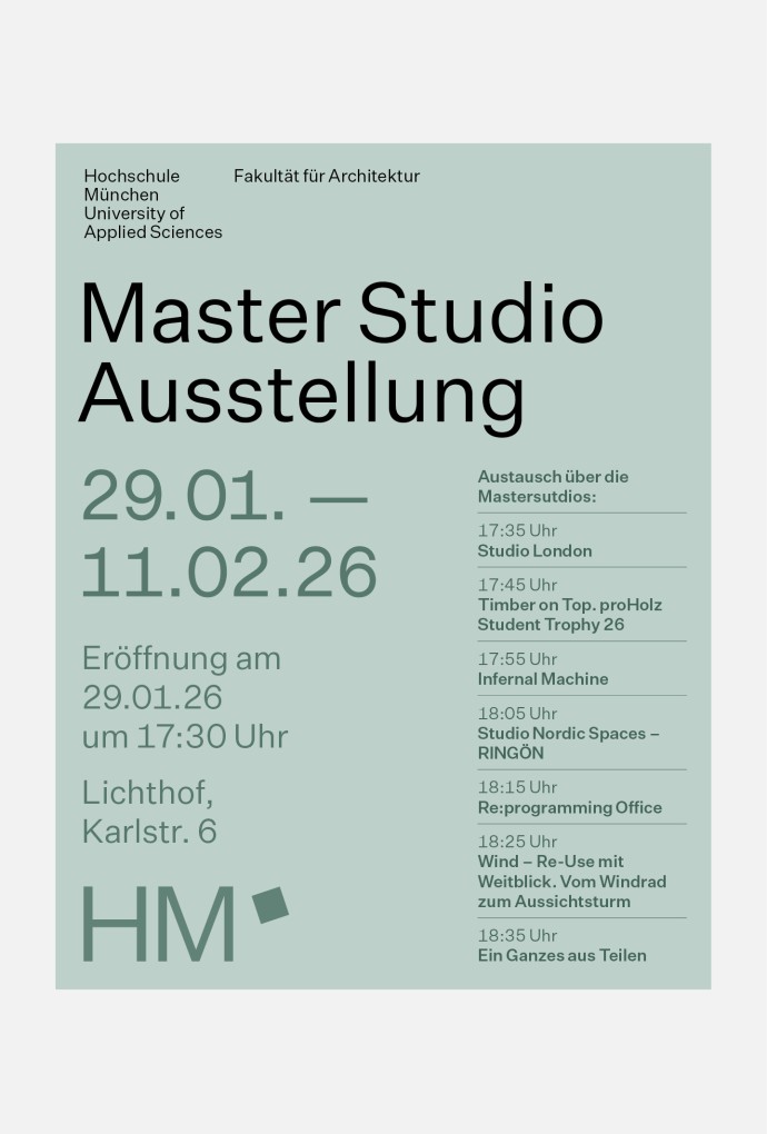 Master Studio Ausstellung WiSe 25/26