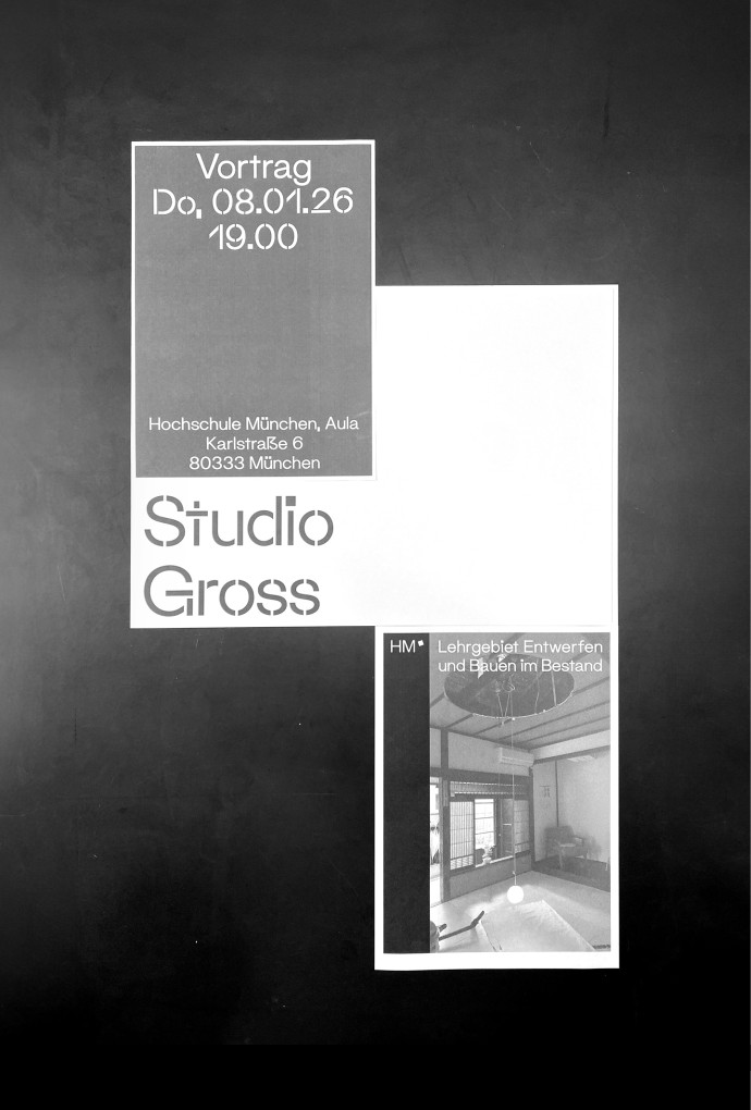 Gastvortrag von Anne und Sebastian Gross | Studio Gross