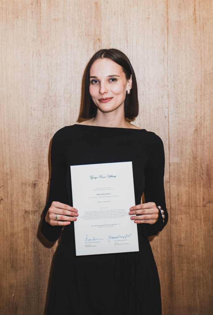 Georg-Burg-Preis, Anerkennung geht an Michaela Böck