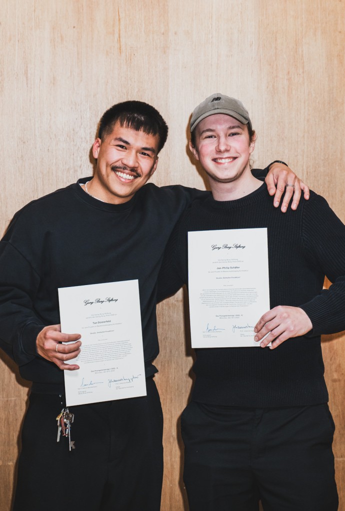 Georg-Burg-Preis, Preisgewinner sind Tan Düsterfeld und Jan-Philip Schäfer