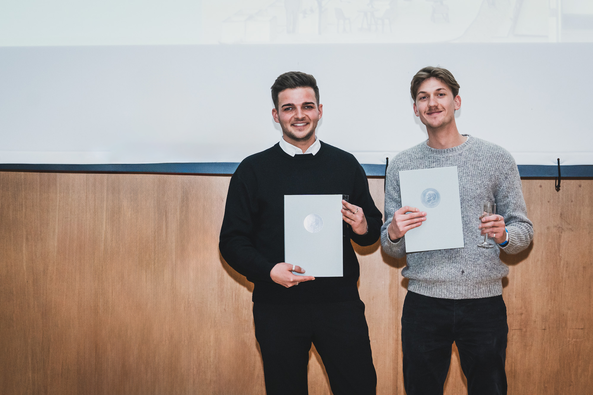 Senator-Bernhard-Borst-Preis geht an: Adrian Erbenich, Roman Schleissner und Lennart Stein