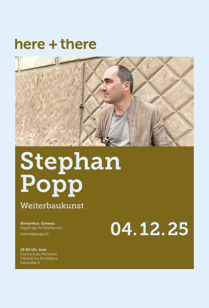 here + there Vortragsreihe | Stephan Popp