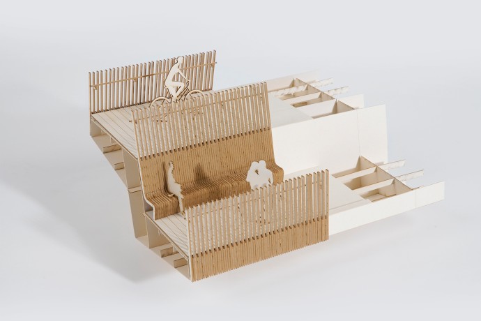 Förderpreis des Deutschen Stahlbaues 2026, 1. Preis für Lojaen Shahoud, Hochschule München, Fakultät für Architektur