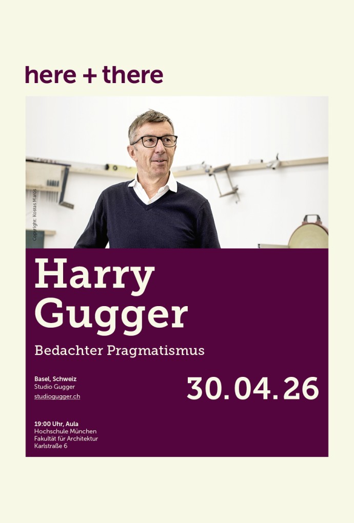 here + there | Vortrag von Harry Gugger