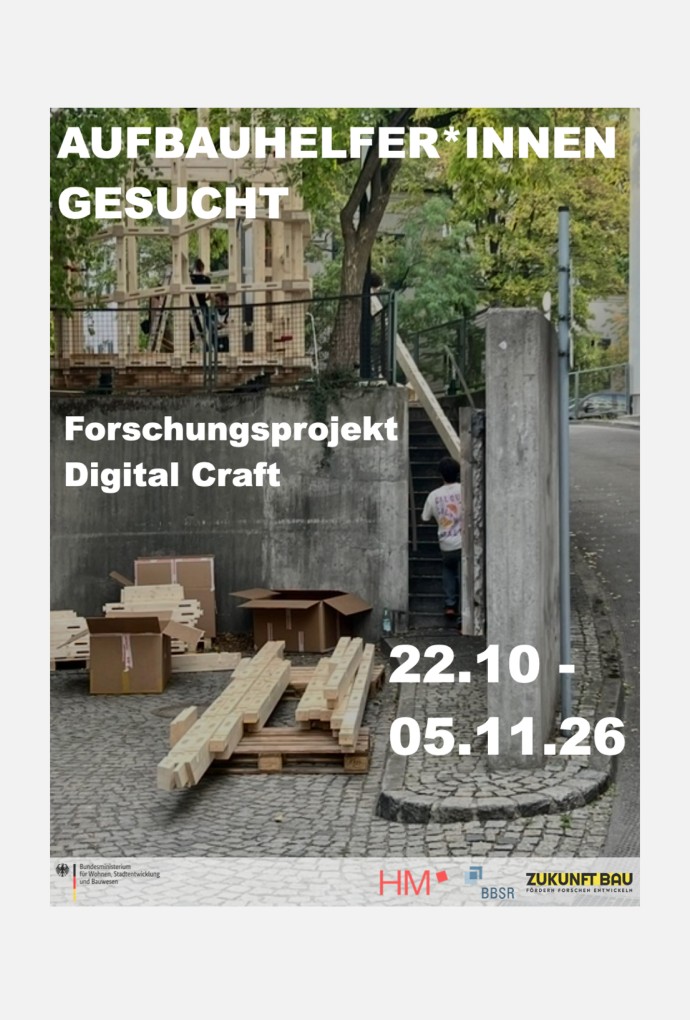 Digital Craft | Aufbauhelfer*innen gesucht