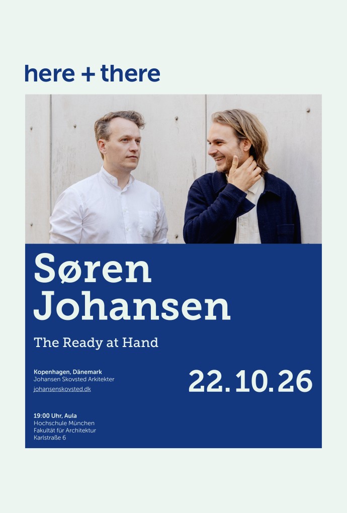 here + there Vortragsreihe | Vortrag von Søren Johansen | WiSe 2026/27