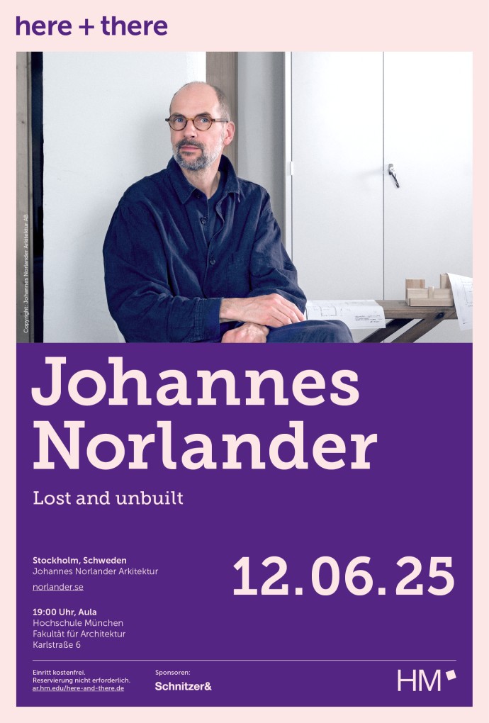 here + there Vortrag von Johannes Norlander (Copyright Foto: Johannes Norlander Arkitektur) here + there Vortrag von Johannes Norlander
