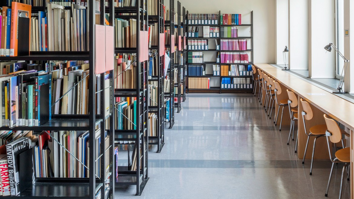 Teilbibliothek für den Fachbereich Architektur in der Karlstrasse 6