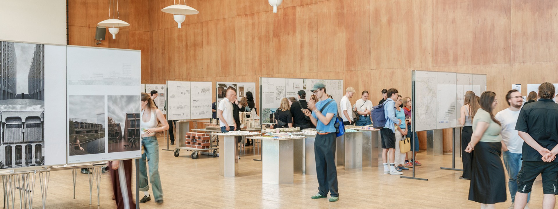 Werkschau der Fakultät für Architektur, Studierende zeigen Projekte aus den Semestern 2025/26, Hochschule München
