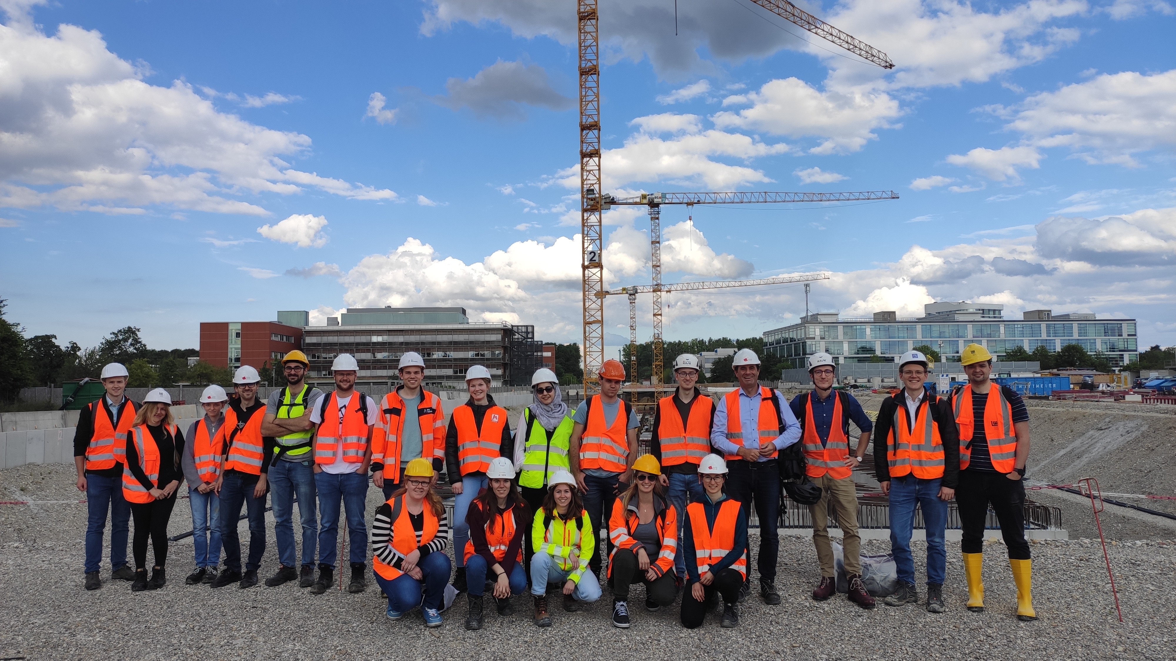 Gruppe der Studierenden