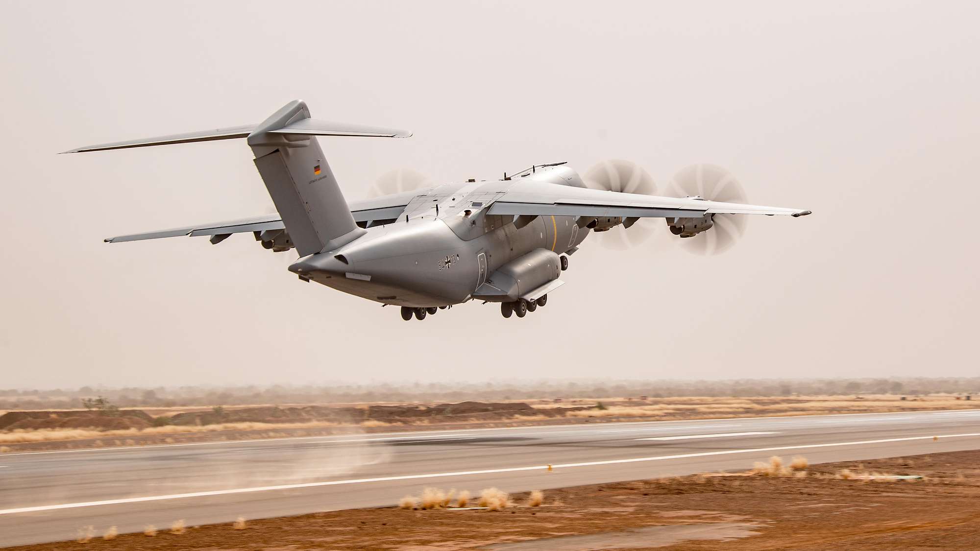 Airbus A400M der Bundeswehr beim Start