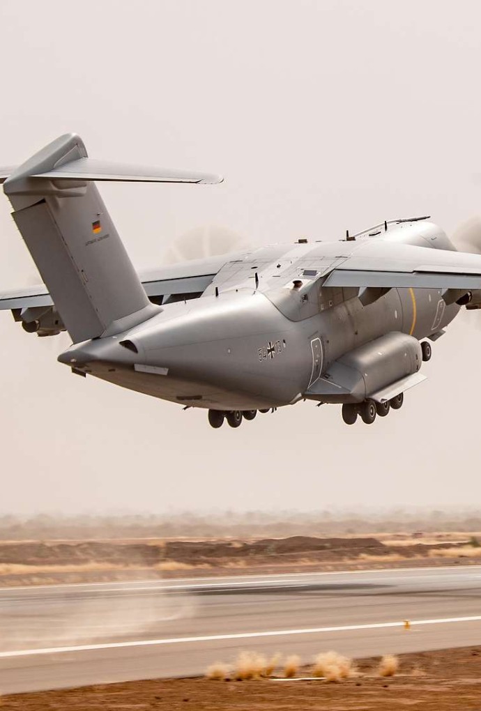 Airbus A400M der Bundeswehr beim Start