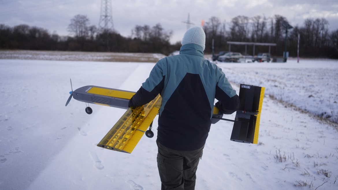 Prototyp vor dem Testflug