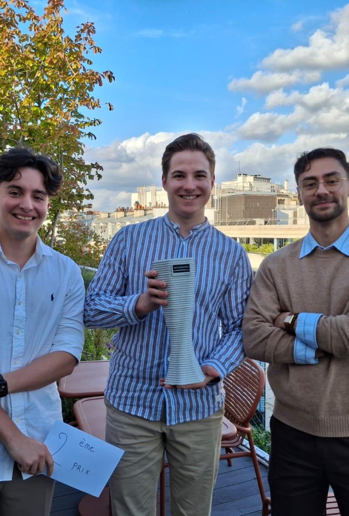 Das HM-Team in Paris